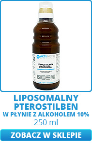 Liposomalny Pterostilben w płynie 250ml ActiNovo